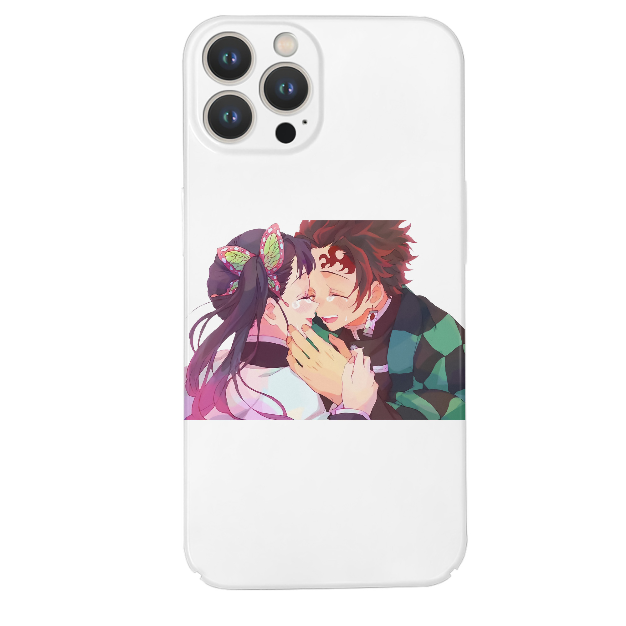 （画像用） 鬼滅の刃 竈門 炭治郎／かまど たんじろう Kamado Tanjirou 【iPhone 14シリーズ対応】ハードケース